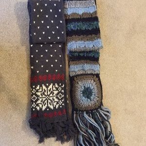 Set of 2 scarves !! Worn just once . EUC !!